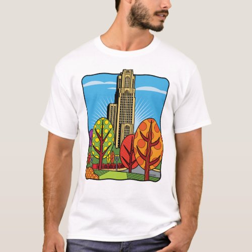 Cathedral of Learning Pittsburgh T_Shirt