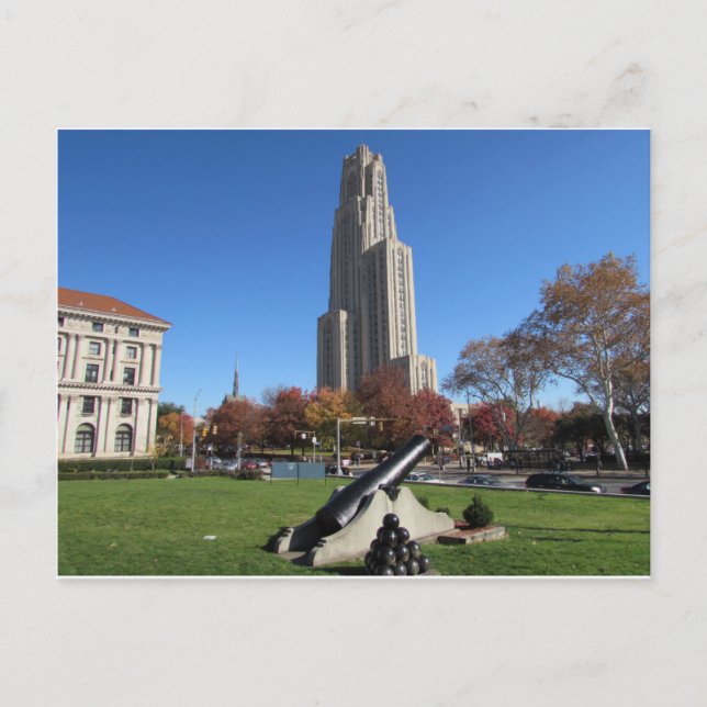 Cathedral of Learning University of Pittsburgh Postcard (Front)