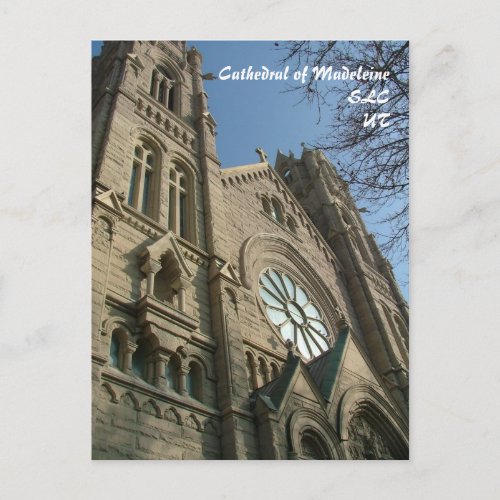 Cathedral of Madeleine _ postcard