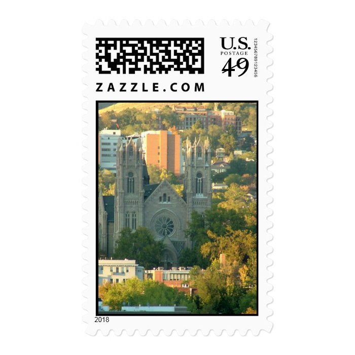 Cathedral of Madeleine Stamp