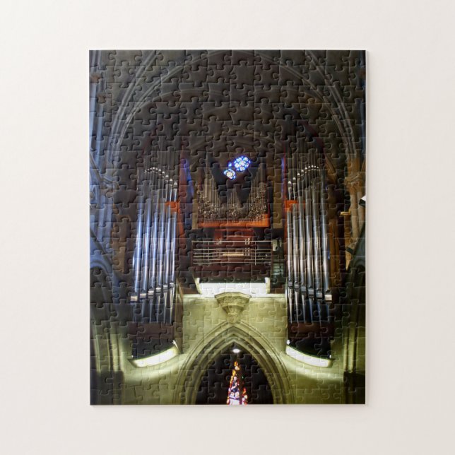 Cathedral of Notre Dame in Lausanne, Switzerland Jigsaw Puzzle (Vertical)