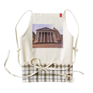Cathedral of Saint Peter of Geneva Zazzle HEART Apron