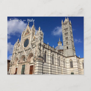 Cathedral of Santa Maria Assunta, Sienna, Italy Postcard