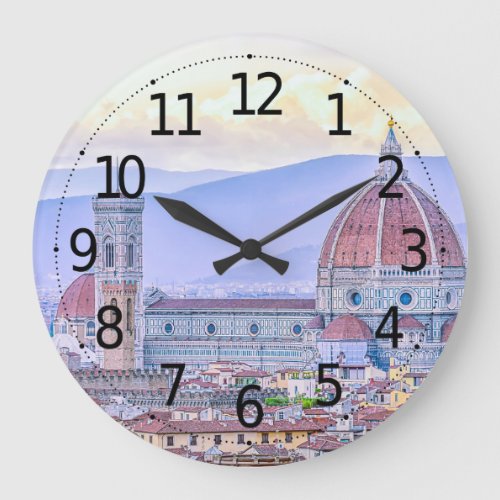 Cathedral of Santa Maria del Fiore Artwork  Large Clock
