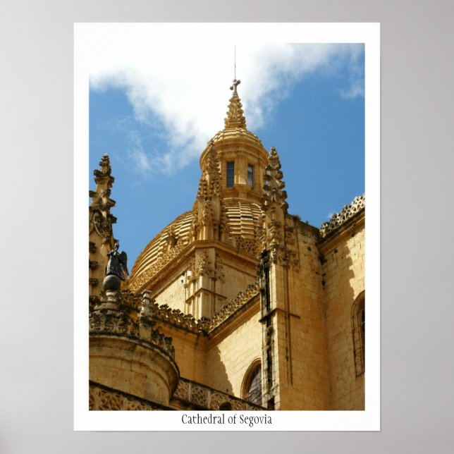 Cathedral of Segovia Poster (Front)