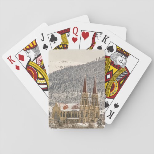 Cathedral of St Helena Poker Cards