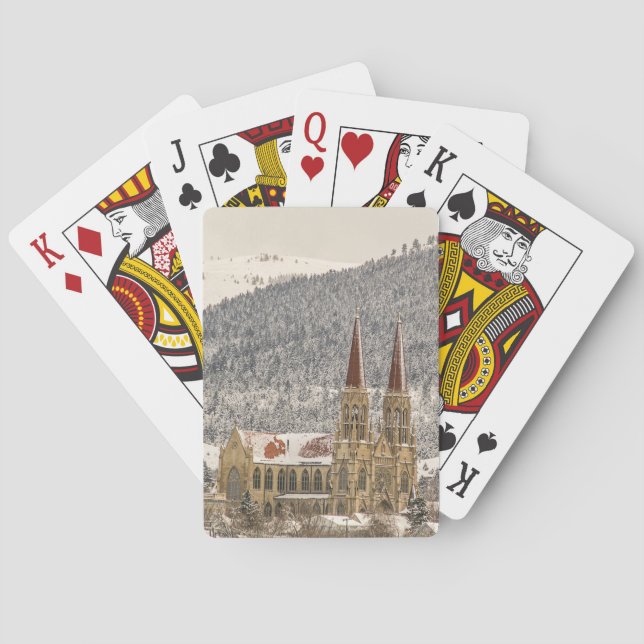 Cathedral of St Helena Poker Cards (Back)