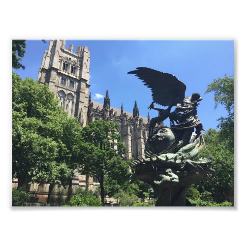 Cathedral of St John the Divine New York City NYC Photo Print