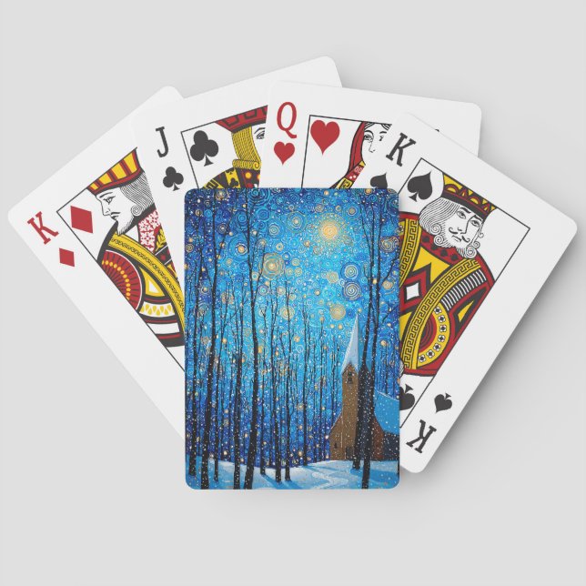Cathedral of Stars Poker Cards (Back)