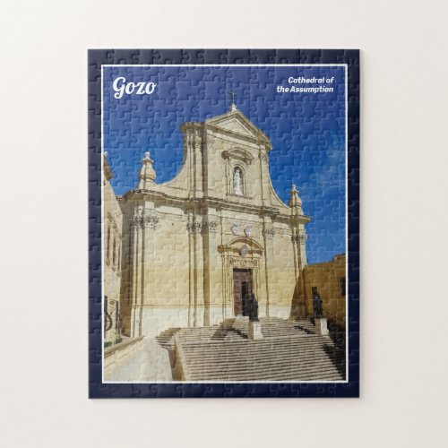 Cathedral Of The Assumption Cittadella Gozo Jigsaw Puzzle