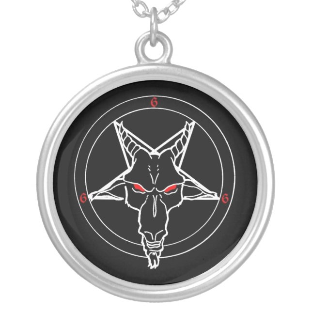 Cathedral of the Black Goat Sigil Necklace (Front)