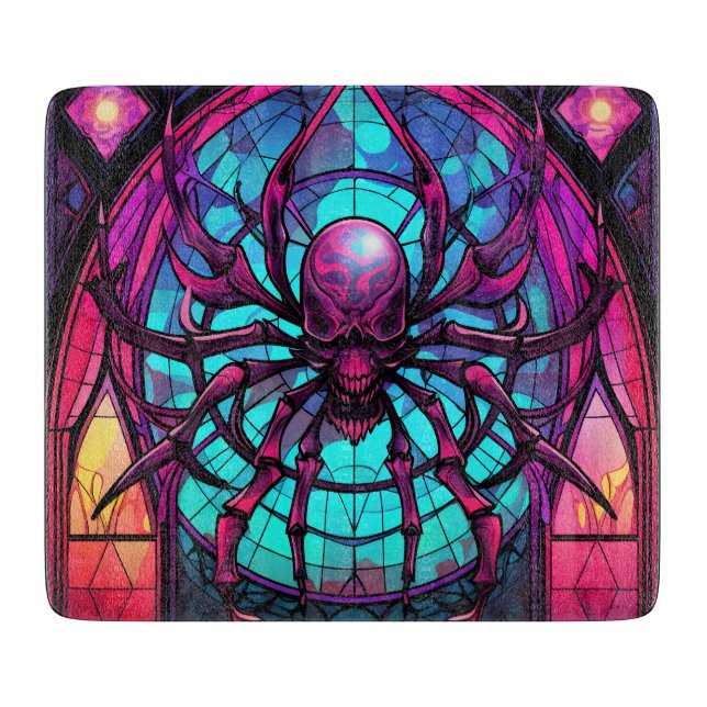 Cathedral of the Eight-Legged God Cutting Board (Front)