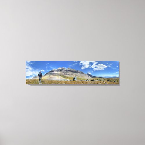 Cathedral Peak _ Glacier National Park Canvas Print