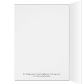 Cathedral Priest Altar Birthday Celebration Card (Inside (Left))