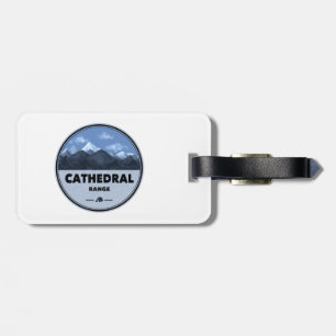 Cathedral Range California Camping Luggage Tag