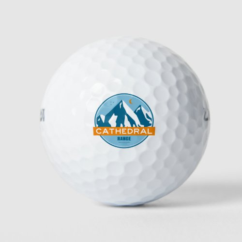 Cathedral Range California Golf Balls