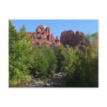 Cathedral Rock and Stream in Sedona Arizona Postcard