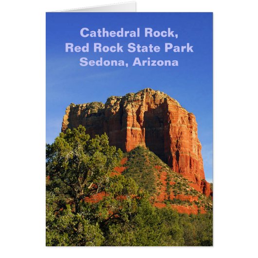 Cathedral Rock, Arizona Cards (Front)