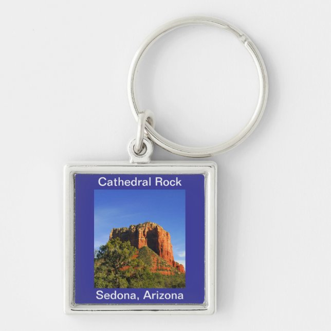 Cathedral Rock, Arizona Keychain (Front)