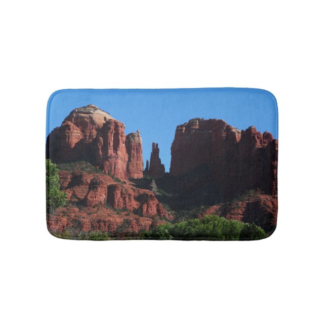 Cathedral Rock in Sedona Arizona Monument Bath Mat (Front)