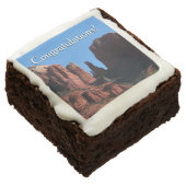 Cathedral Rock in Sedona Arizona Monument Brownie (Angled)