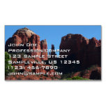Cathedral Rock in Sedona Arizona Monument Business Card Magnet
