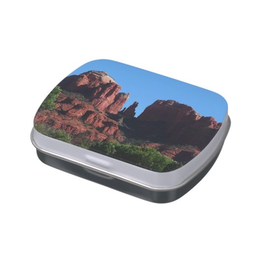 Cathedral Rock in Sedona Arizona Monument Candy Tin (Side)