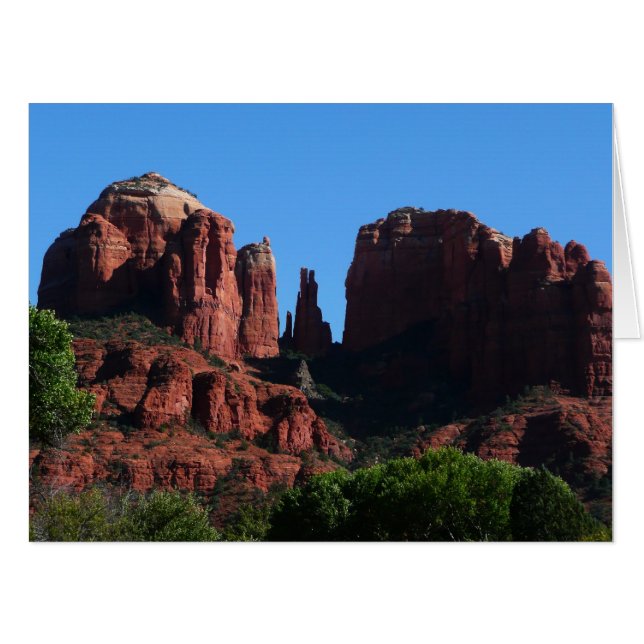 Cathedral Rock in Sedona Arizona Monument Card (Front Horizontal)