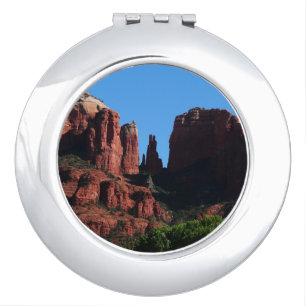 Cathedral Rock in Sedona Arizona Monument Compact Mirror