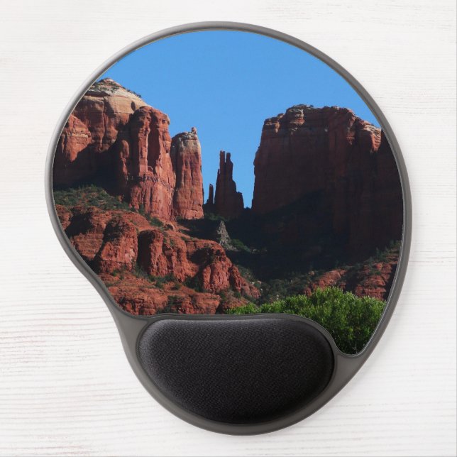 Cathedral Rock in Sedona Arizona Monument Gel Mouse Pad (Front)