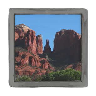 Cathedral Rock in Sedona Arizona Monument Gunmetal Finish Lapel Pin