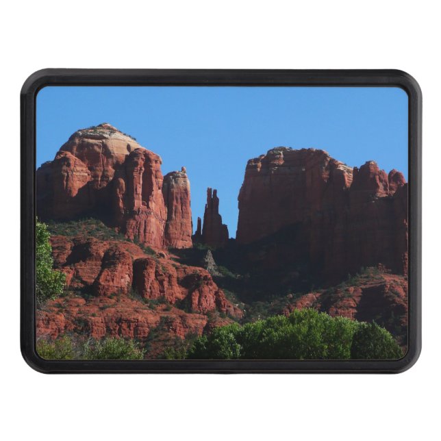 Cathedral Rock in Sedona Arizona Monument Hitch Cover (Front)