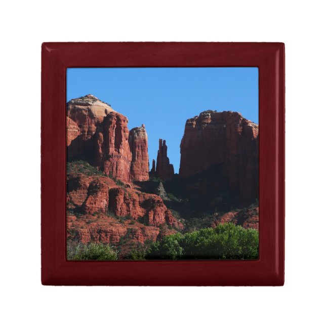 Cathedral Rock in Sedona Arizona Monument Jewelry Box (Front)