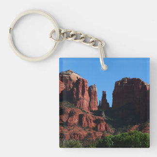 Cathedral Rock in Sedona Arizona Monument Keychain