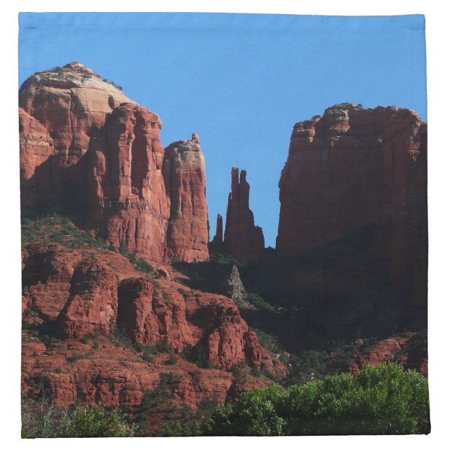 Cathedral Rock in Sedona Arizona Monument Napkin (Front)