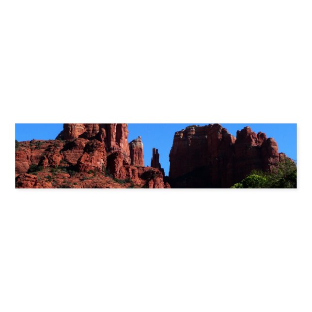 Cathedral Rock in Sedona Arizona Monument Napkin Bands (Unfolded)