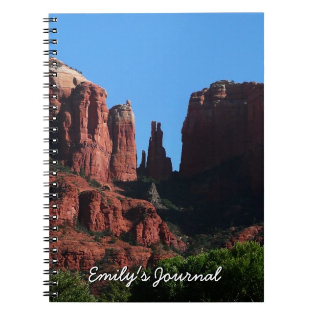 Cathedral Rock in Sedona Arizona Monument Notebook (Front)