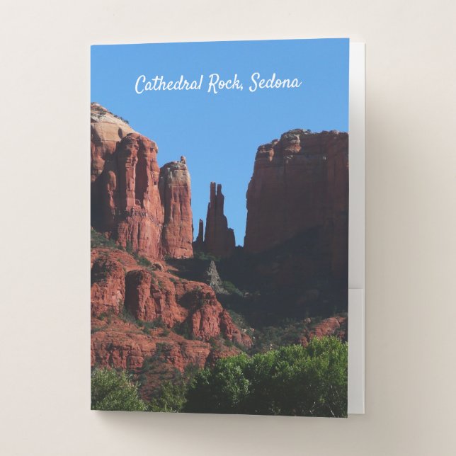 Cathedral Rock in Sedona Arizona Monument Pocket Folder (Front)