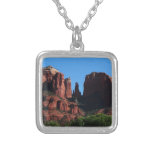 Cathedral Rock in Sedona Arizona Monument Silver Plated Necklace