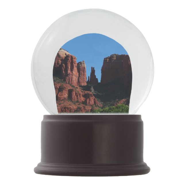 Cathedral Rock in Sedona Arizona Monument Snow Globe (Front)