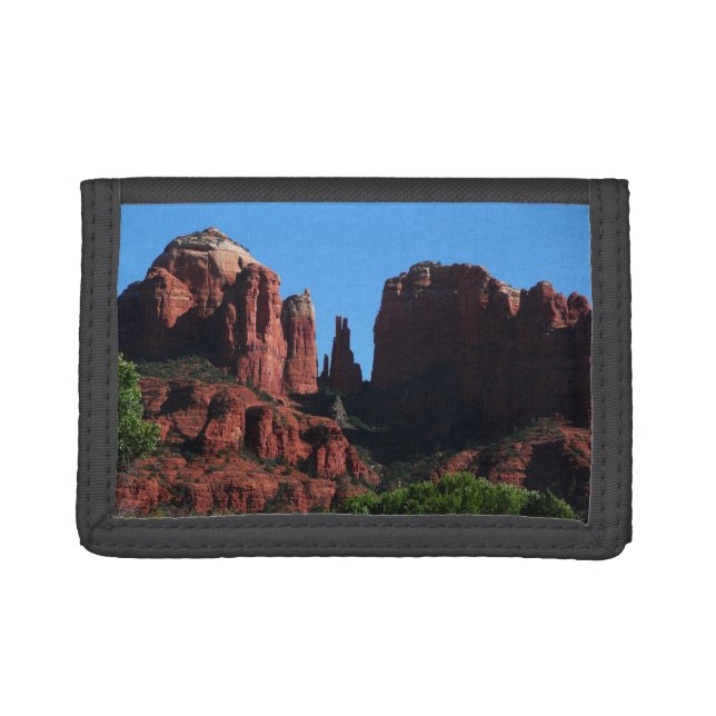 Cathedral Rock in Sedona Arizona Monument Trifold Wallet (Front)
