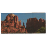 Cathedral Rock in Sedona Arizona Monument Wood Flash Drive