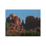 Cathedral Rock in Sedona Arizona Monument Wood Poster