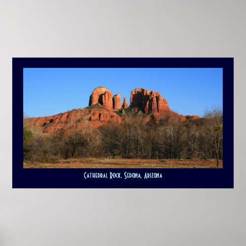 Cathedral Rock Poster