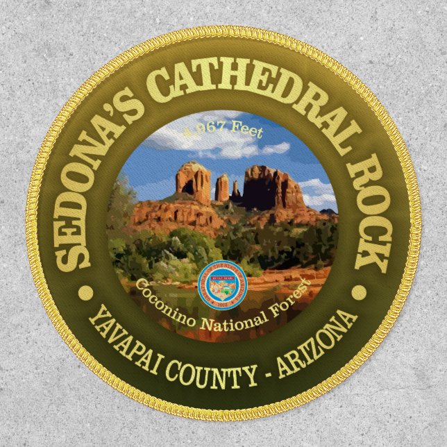 Cathedral Rock (rd)  Patch (Front)