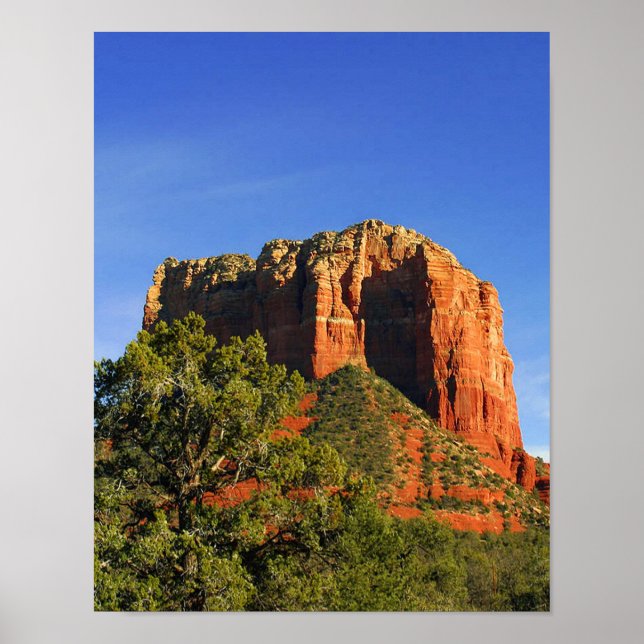 Cathedral Rock, Sedona, Arizona Small Poster (Front)