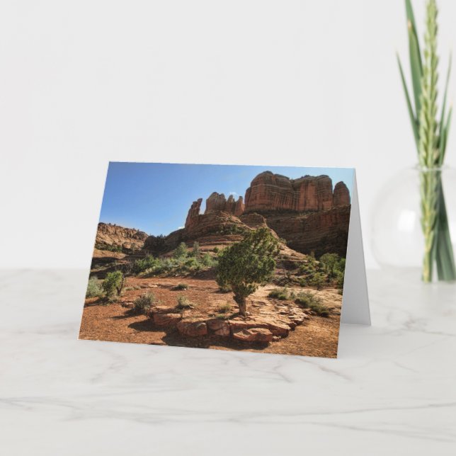 Cathedral Rock Sedona Greeting Card (Front)