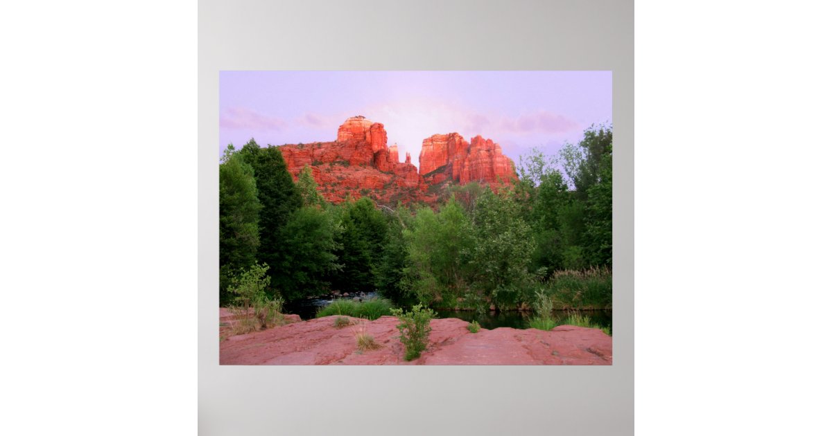 Cathedral Rock Sedona Poster | Zazzle