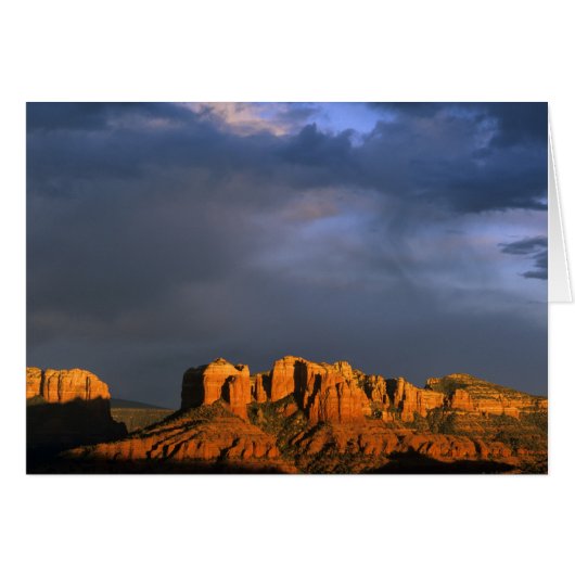 Cathedral Rocks in Sedona Arizona Cards (Front Horizontal)