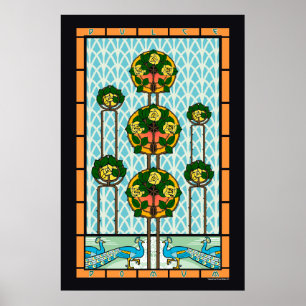 Cathedral Rose Poster